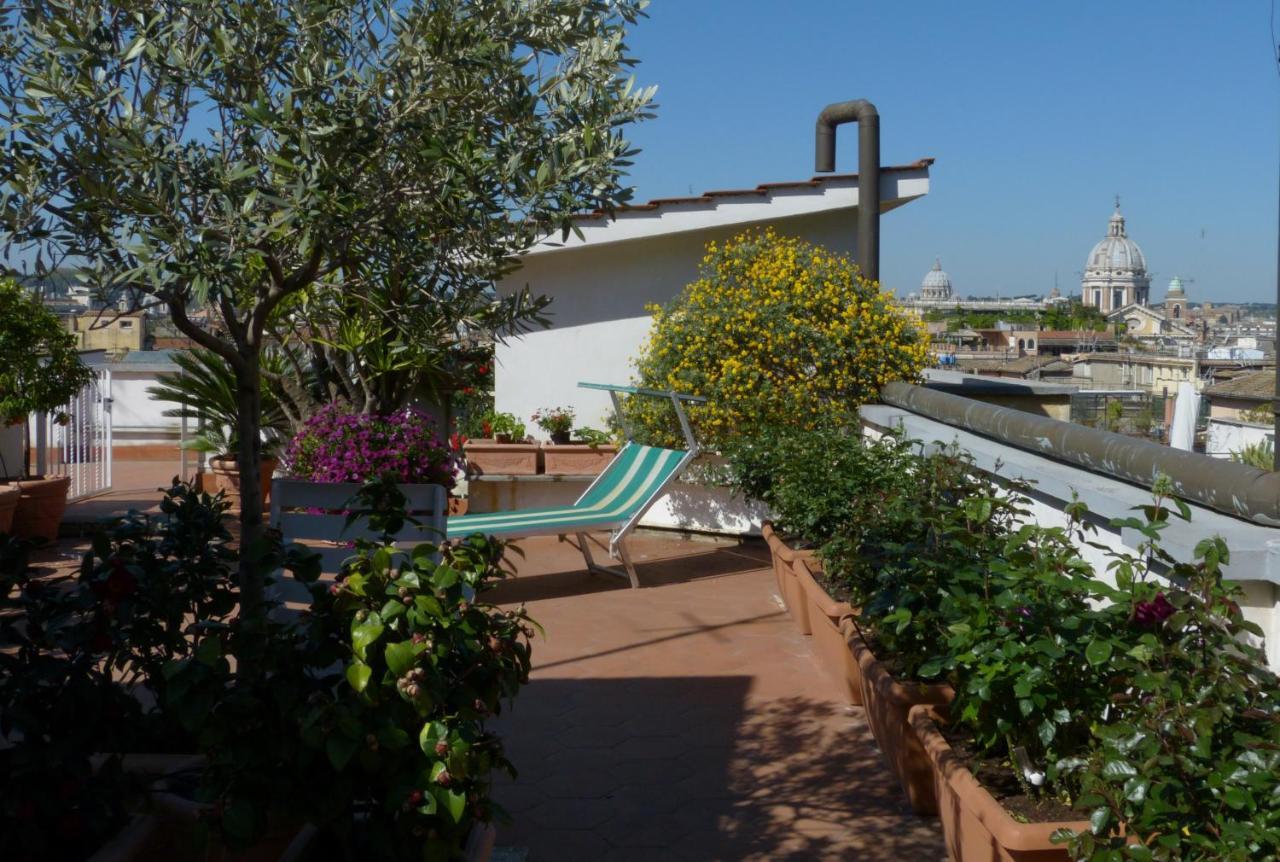 Apartment Spanish Steps With Panoramic Roof-Terrace Рим Экстерьер фото