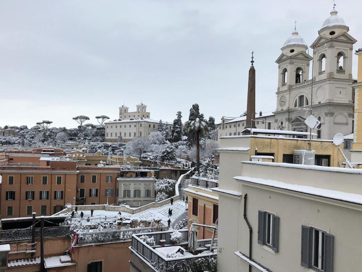 Apartment Spanish Steps With Panoramic Roof-Terrace Рим Экстерьер фото