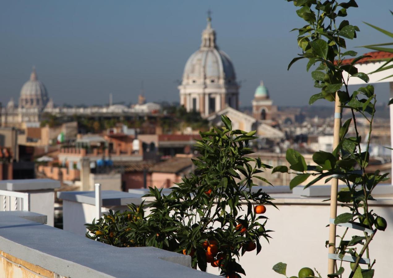 Apartment Spanish Steps With Panoramic Roof-Terrace Рим Экстерьер фото